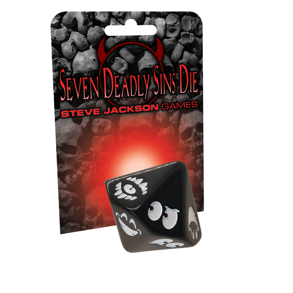 Steve Jackson Games 7 Deadly Sins Würfel
