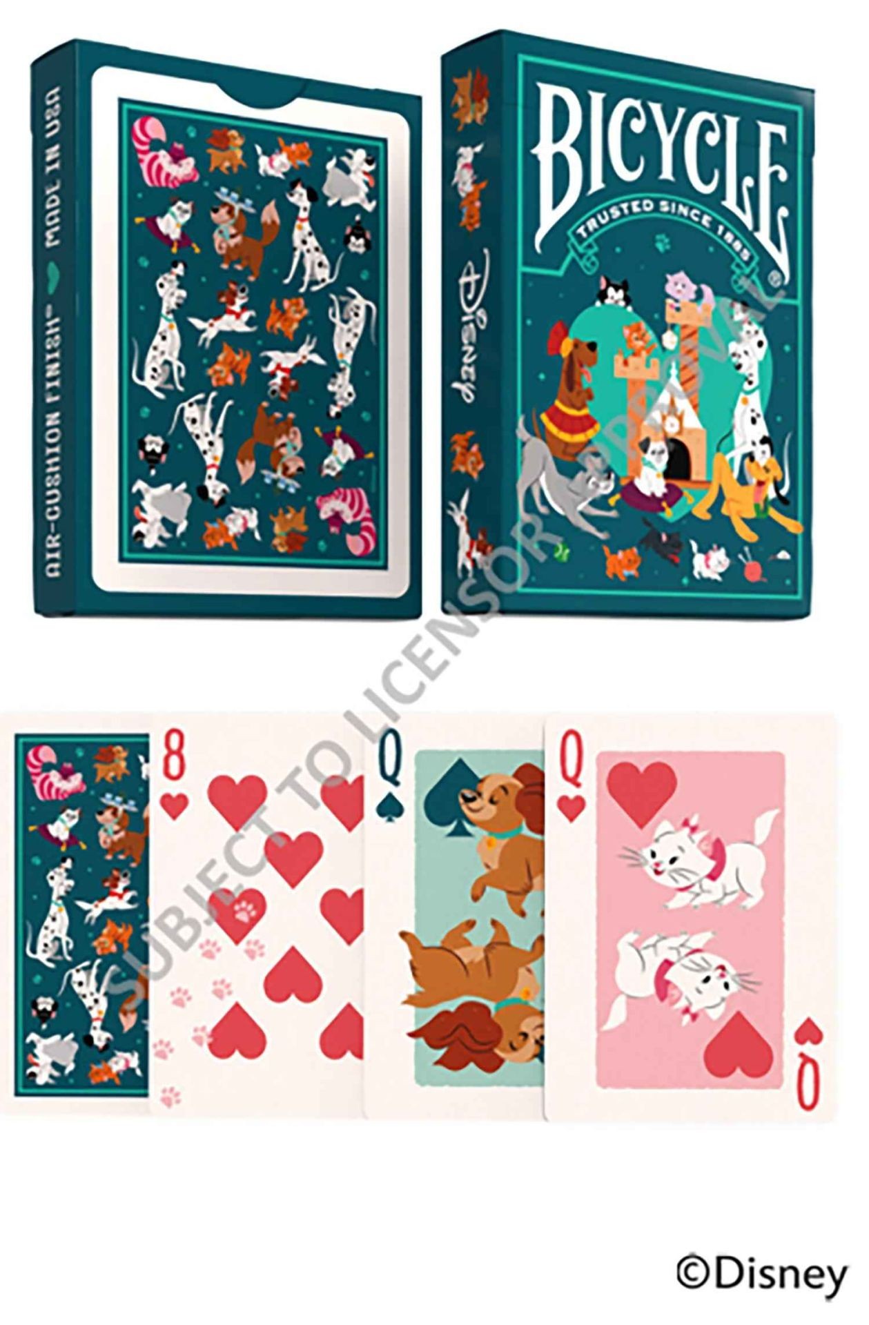 Bicycle Disney Cats and Dogs