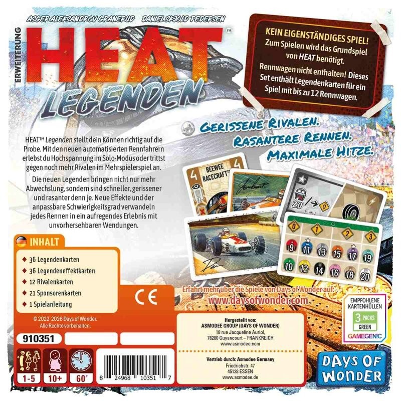 Heat - Legenden Erweiterung - DE