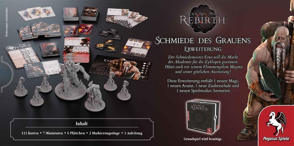 BLACK ROSE WARS REBIRTH: Dread Forge - DE