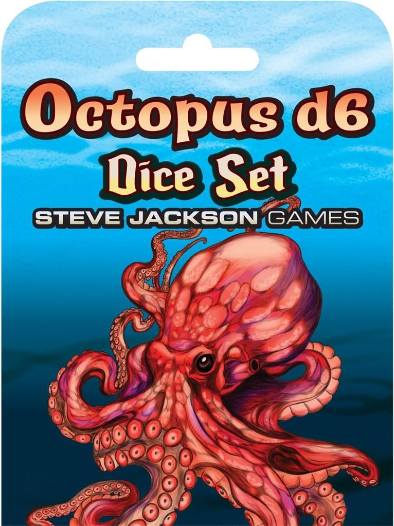 Steve Jackson Games Octopus D6 Würfel Set