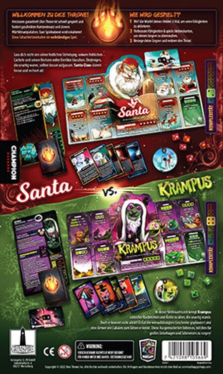 Dice Throne: Santa vs. Krampus