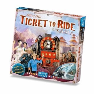 Zug um Zug Spielplansammlung Asien