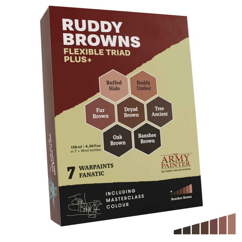 Army Painter – Ruddy Browns Flexible Triad Plus