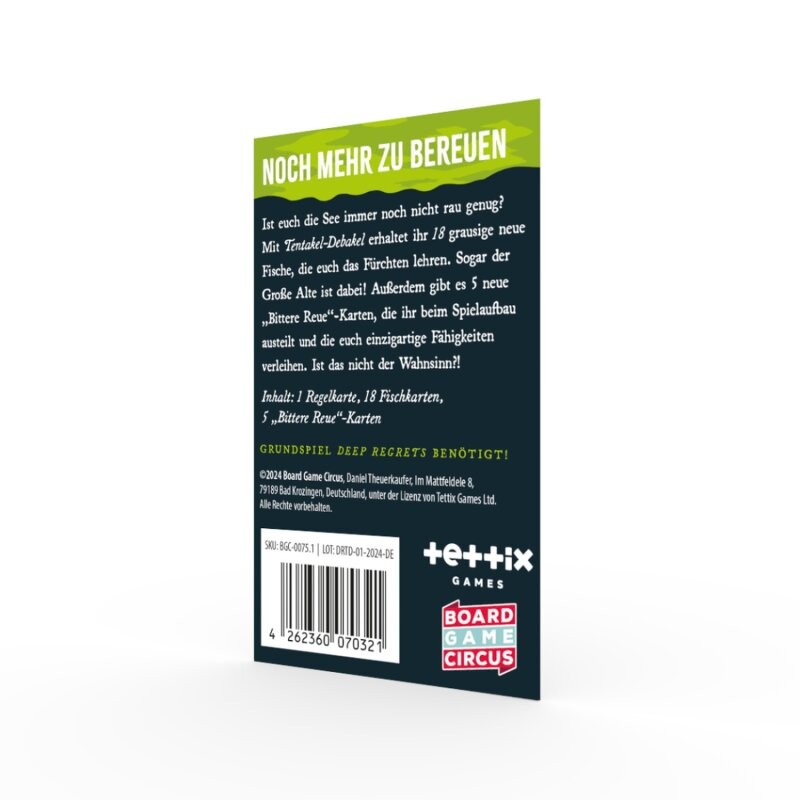 Deep Regrets: Tentakel Debakel - DE