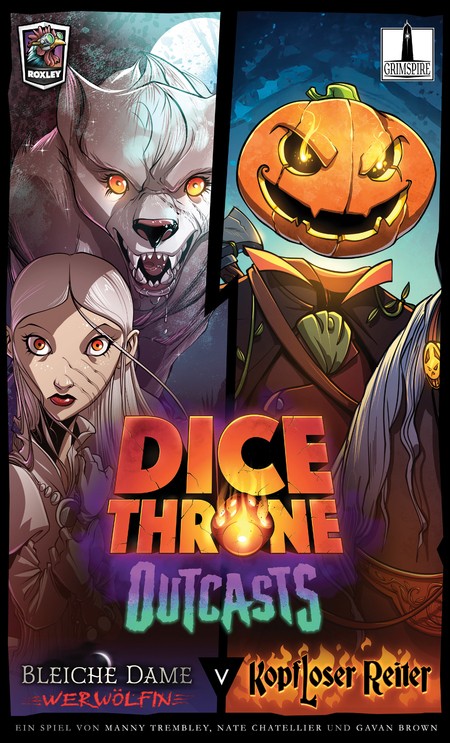 Dice Throne Outcasts: Bleiche Dame vs. Kopfloser Reiter - DE