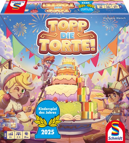 Topp die Torte! - Kinderspiel des Jahres 2025 - DE