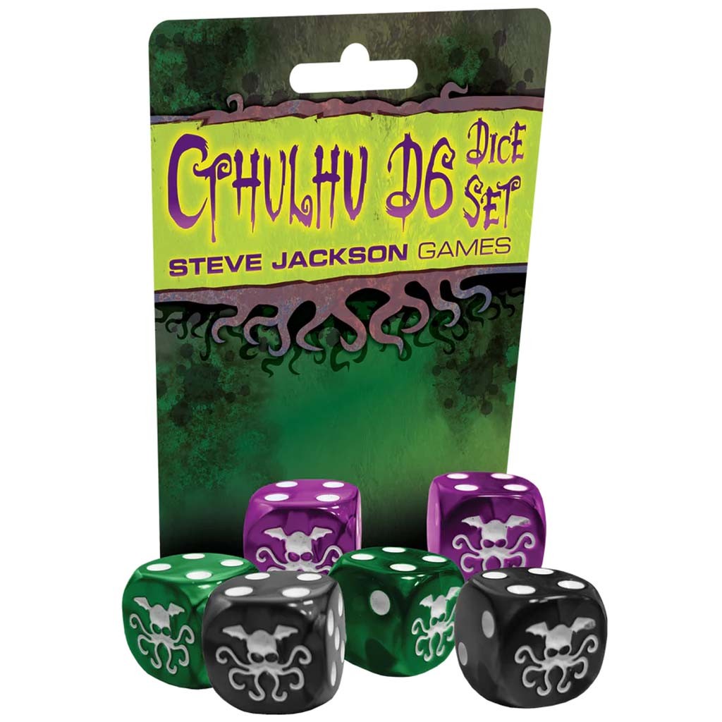 Steve Jackson Games Cthulhu D6 Würfel Set