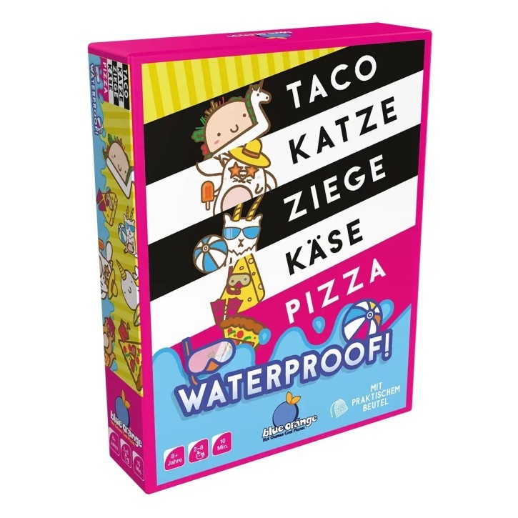 Taco Katze Ziege Käse Pizza Waterproof - DE
