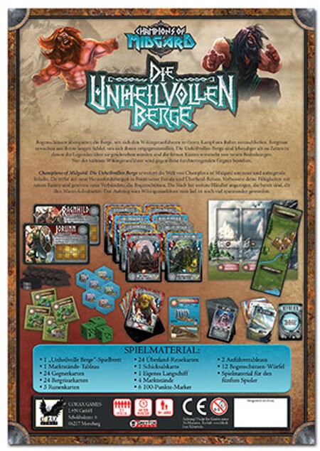 Champions of Midgard - Die unheilvollen Berge Erweiterung