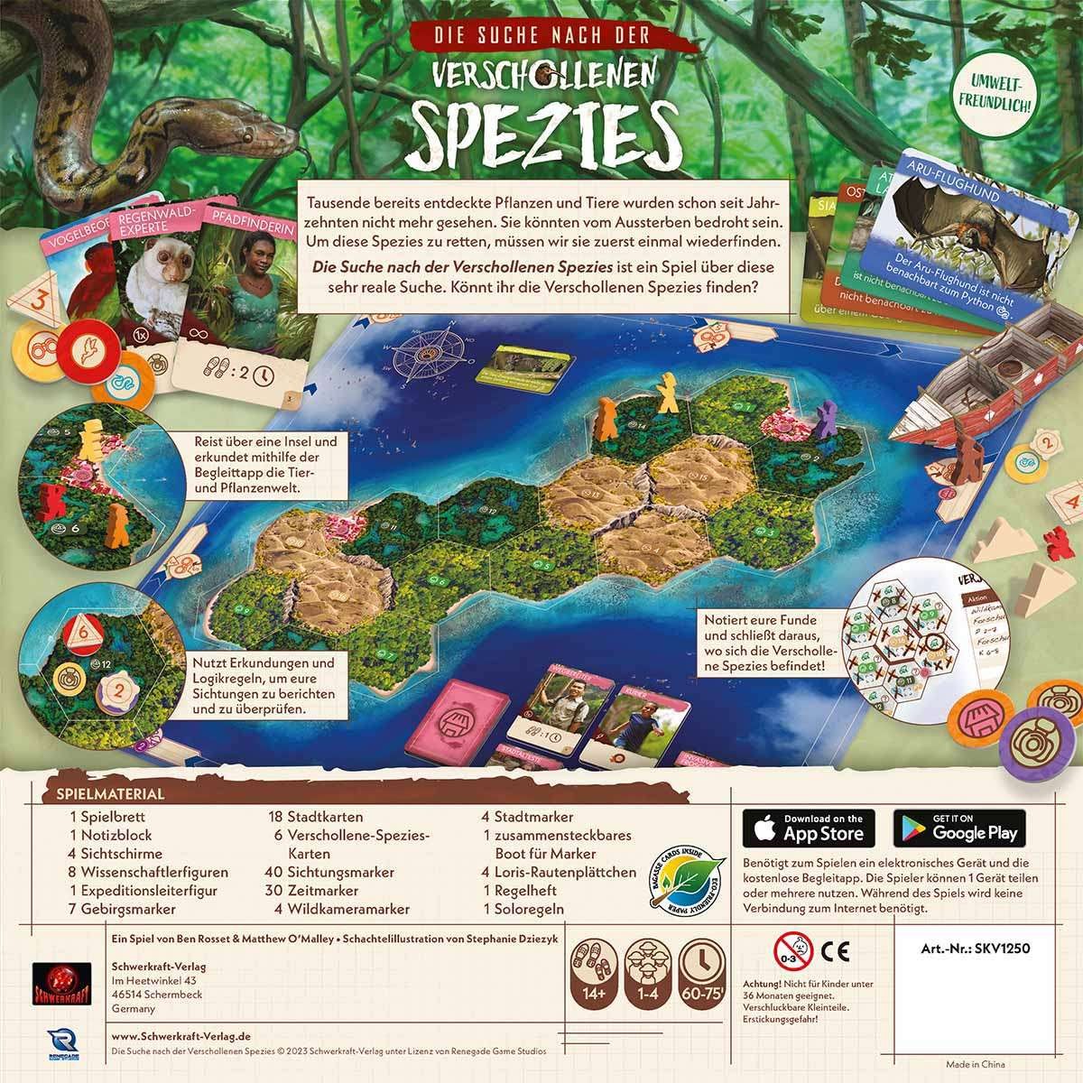 Die Suche nach der Verschollenen Spezies - DE