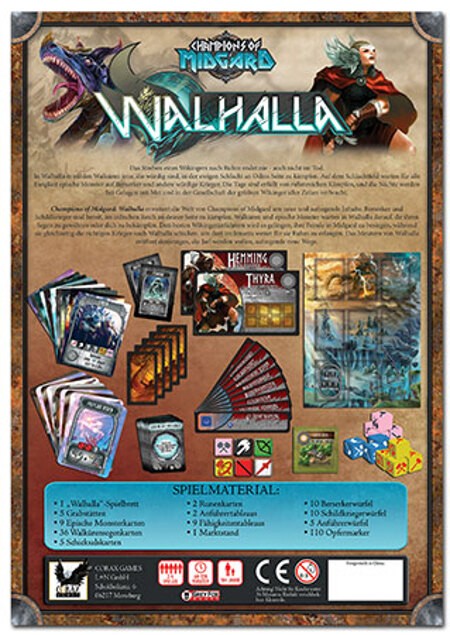 Champions of Midgard - Walhalla Erweiterung