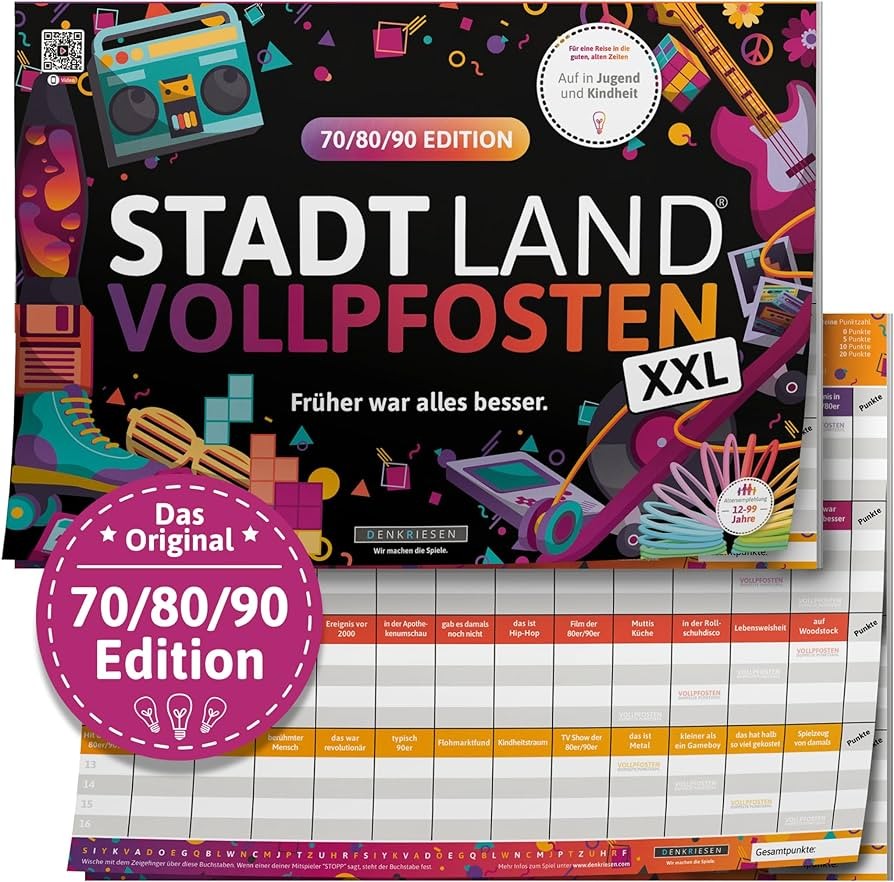 STADT LAND VOLLPFOSTEN - 70/80/90 Edition "Früher war alles besser"