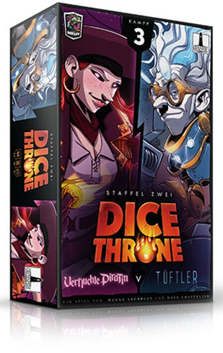 Dice Throne: Tüftler vs. Verfluchte Piratin - DE