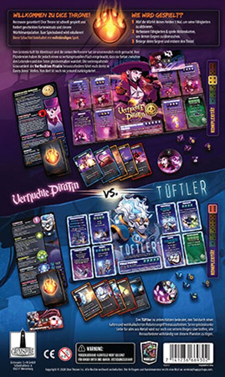 Dice Throne: Tüftler vs. Verfluchte Piratin - DE