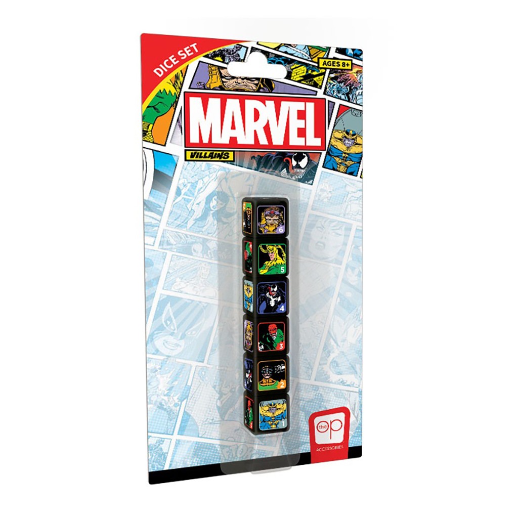 USAopoly Marvel Villains Würfel Set