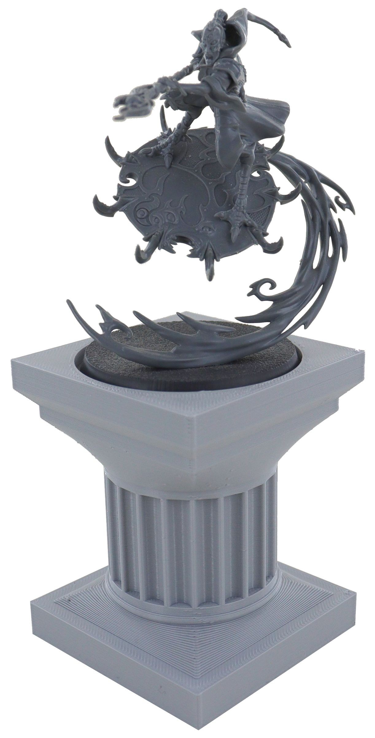 Feldherr Figurensäule mit Adapterringen auf 32 / 40 / 50 mm Base