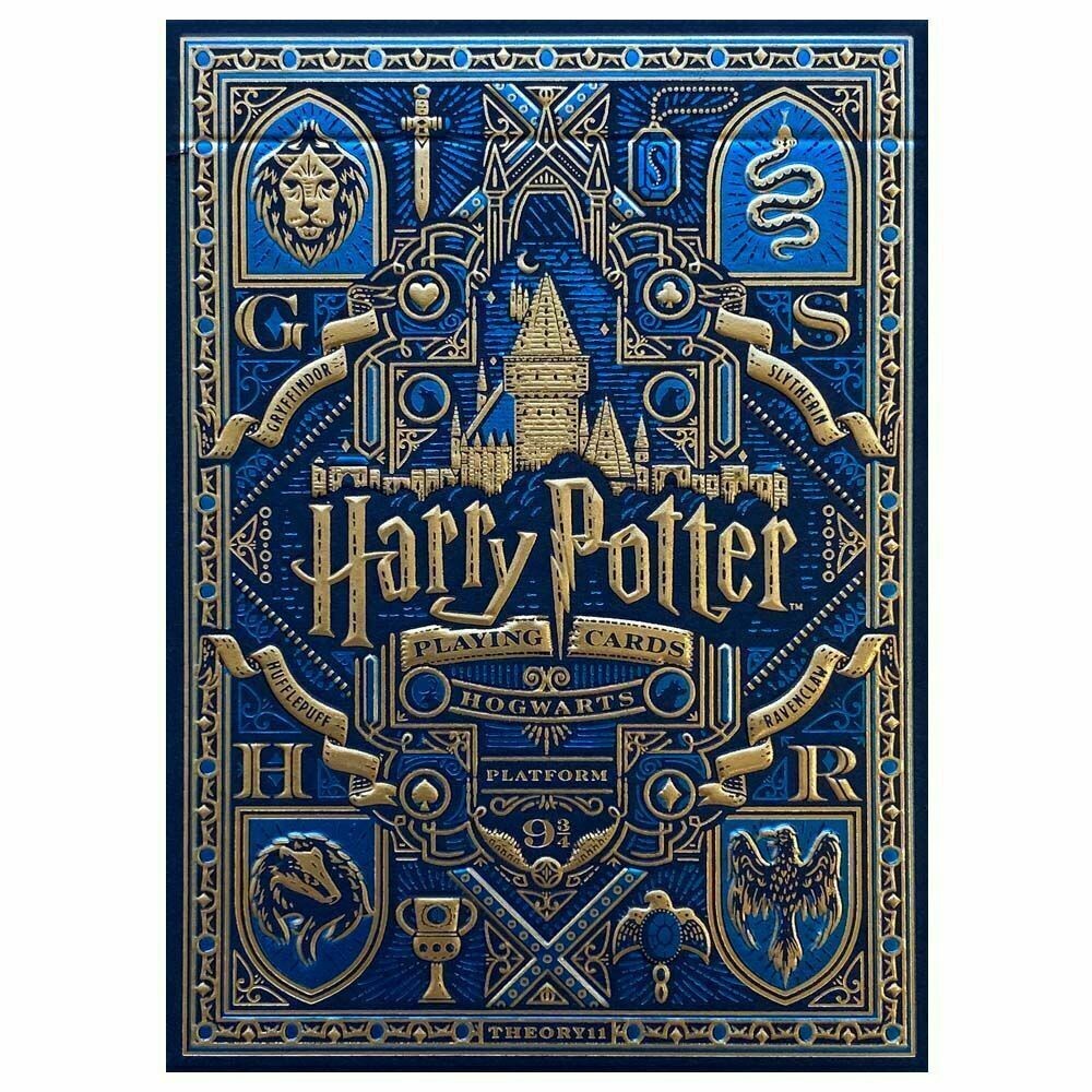 HARRY POTTER BLAU SPIELKARTEN THEORY11