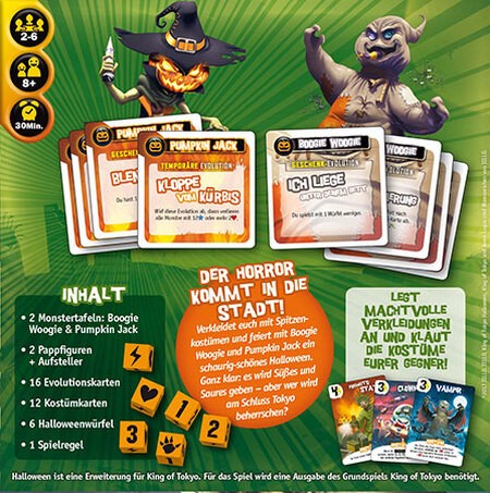 King of Tokyo - Halloween Erweiterung - DE