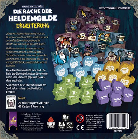 Helden müssen draußen bleiben! - Die Rache der Heldengilde Erweiterung