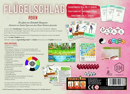 FLÜGELSCHLAG: Asien-Erweiterung - DE
