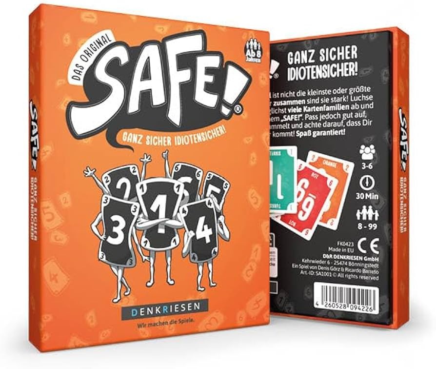 Safe! Das Original - Ganz sicher idiotensicher!