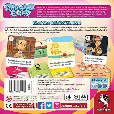 CHRONOCOPS: Einsteins Relativitätskrise - DE