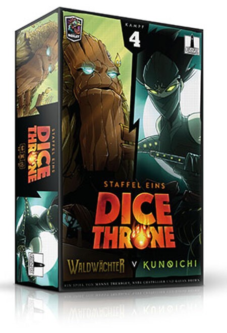 Dice Throne: Waldwächter vs. Kunoichi - DE