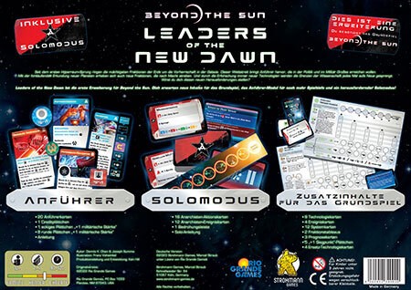 BEYOND THE SUN: Leaders of the New Dawn - DE