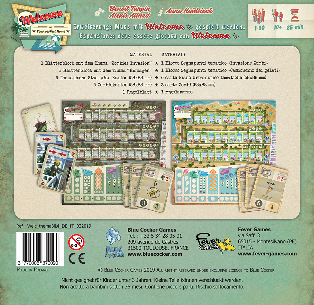 Welcome to... 2. Erweiterung - DE/IT