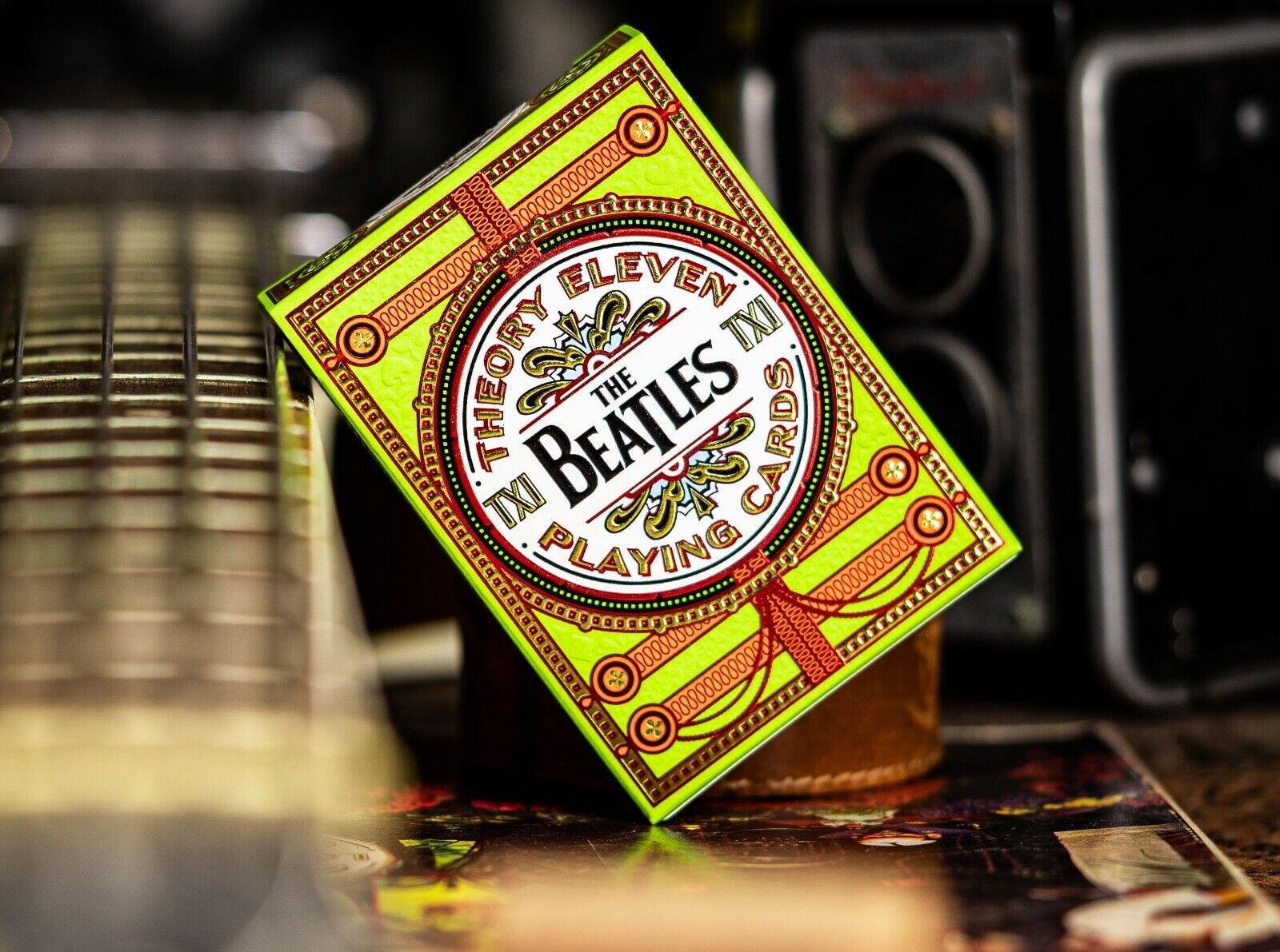 The Beatles Theory 11 Spielkarten (grün)