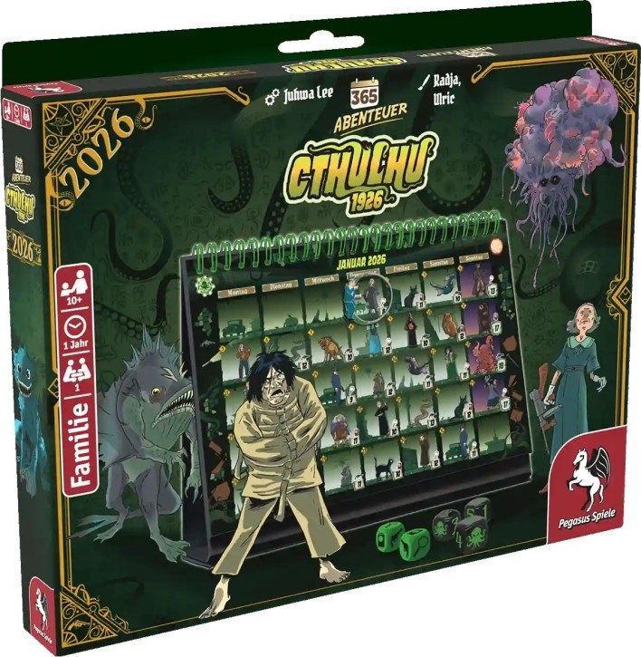 365 Abenteuer– Cthulhu 1926 [Edition2026]