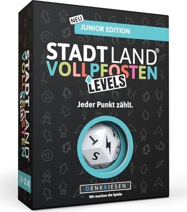 Stadt Land Vollpfosten Levels Junior Edition – "Jeder Punkt zählt."
