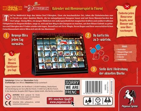 365 Abenteuer: Der Dungeon (Jahr 2026) - DE