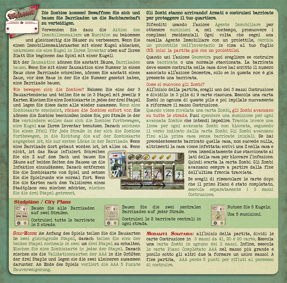 Welcome to... 2. Erweiterung - DE/IT