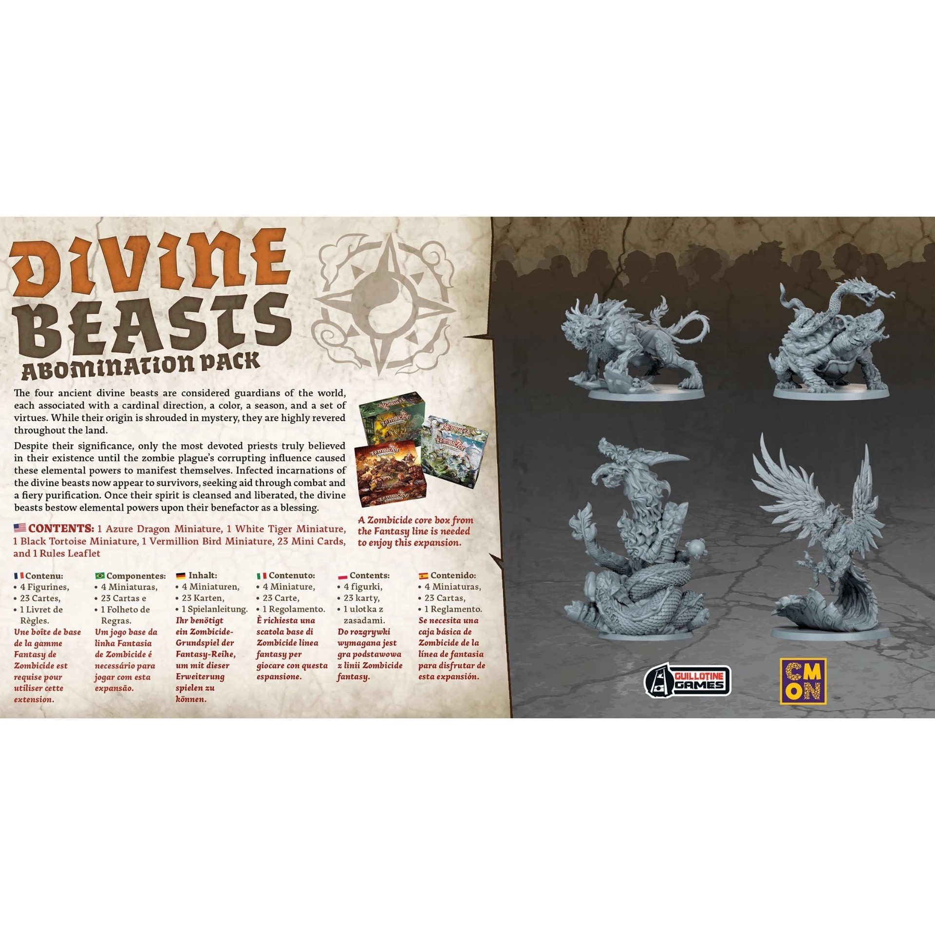 Zombicide: White Death: Divine Beasts - DE