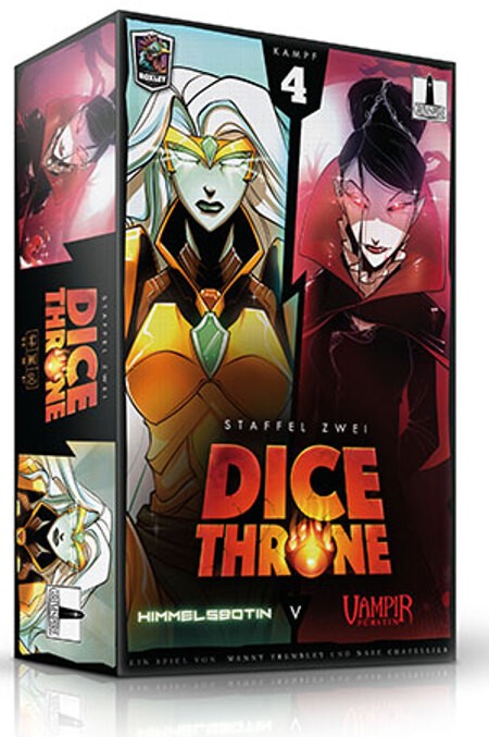 Dice Throne: Himmelsbotin vs. Vampirfürstin - de