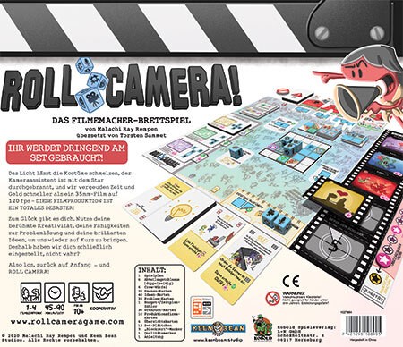Roll Camera! Das Filmemacher Brettspiel