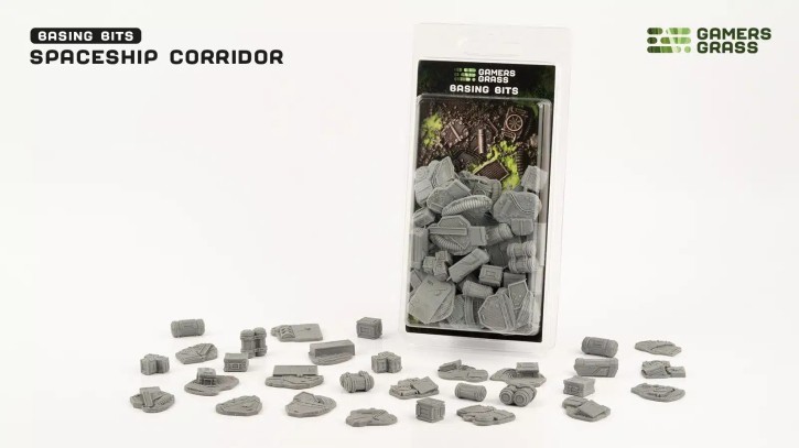 Gamersgrass: Basing Bits - Spaceship Corridor