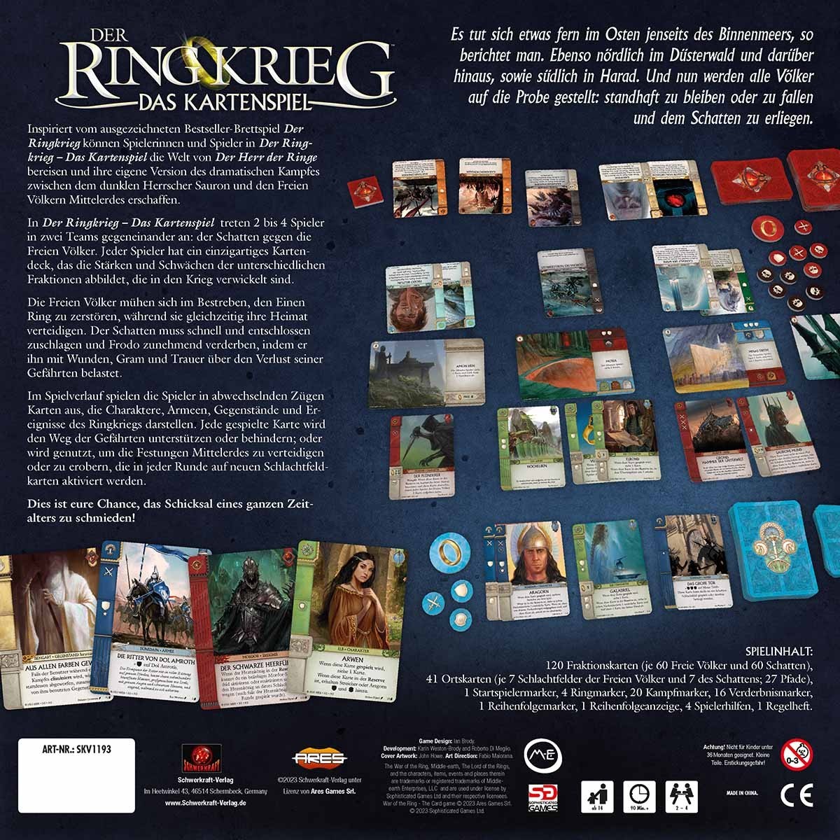 Der Ringkrieg: Das Kartenspiel - DE