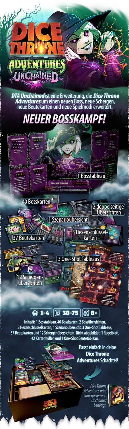 Dice Throne Adventure Unchained Erweiterung - DE