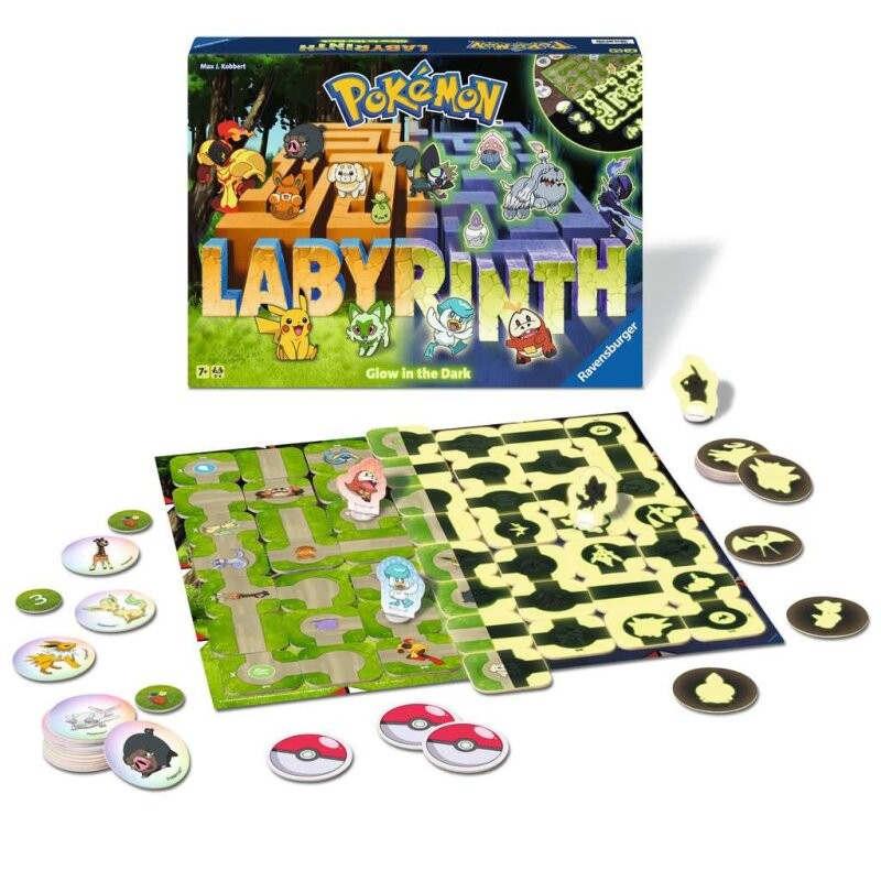 Pokémon Labyrinth Glow in the Dark - DE