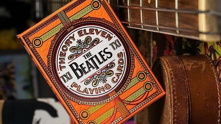The Beatles Theory 11 Spielkarten (orange)