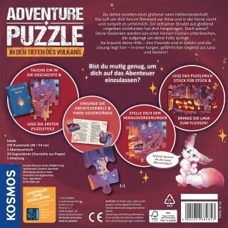 Adventure Puzzle - In den Tiefen des Vulkans - DE