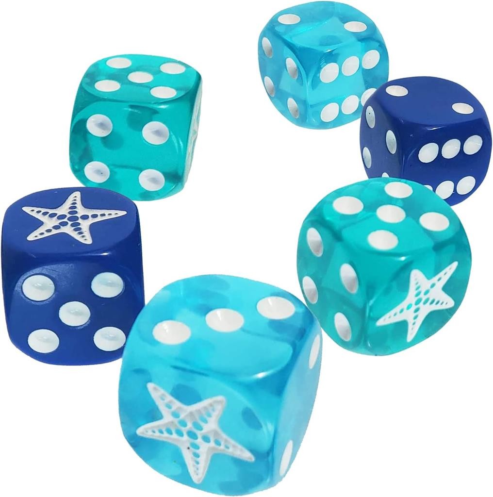 Steve Jackson Games Starfish D6 Würfel Set