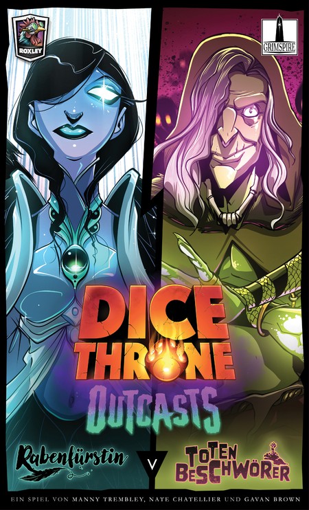 Dice Throne Outcasts: Rabenfürstin vs. Totenbeschwörer - DE