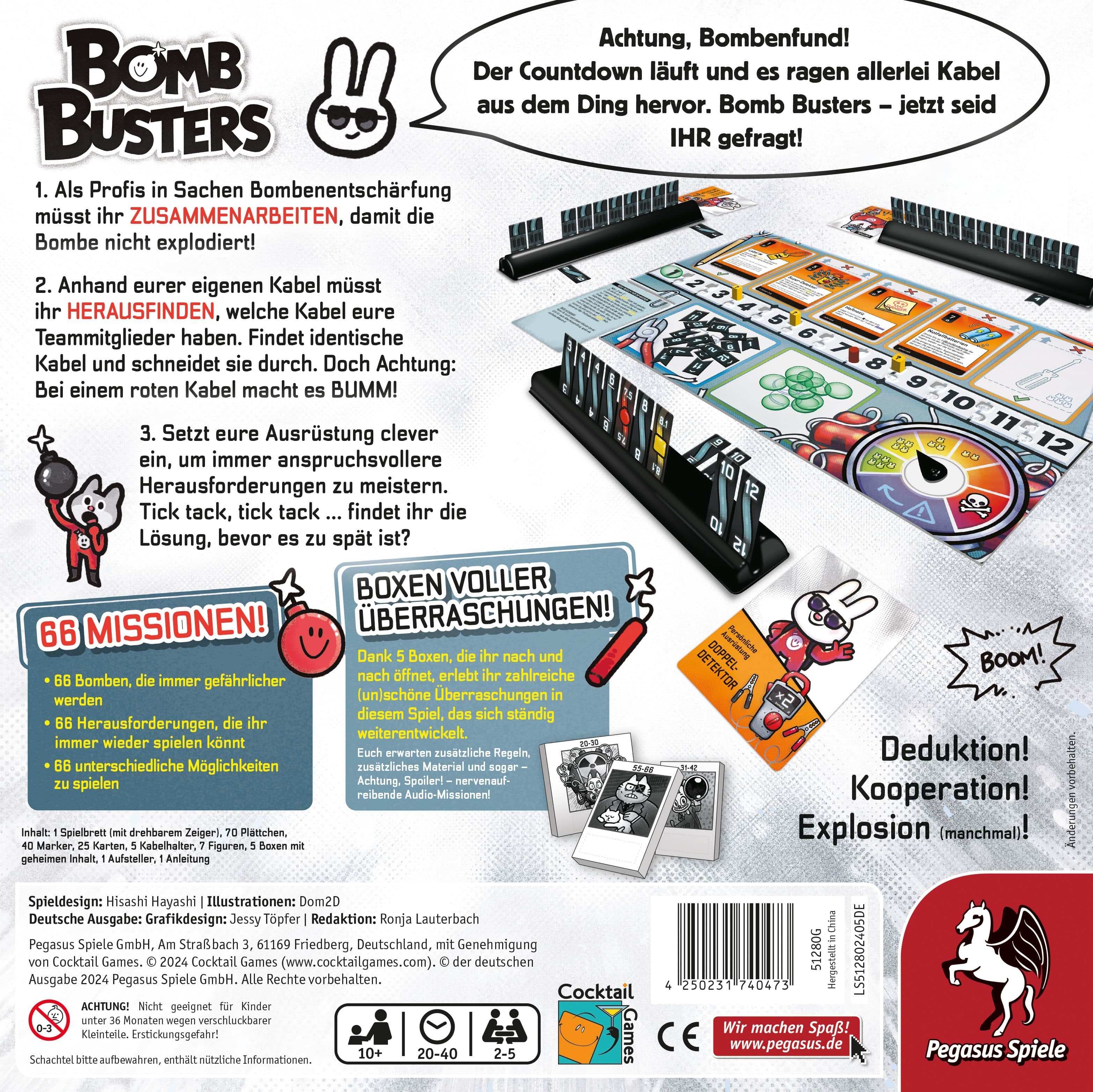 Bomb Busters - Spiel des Jahres 2025 - DE