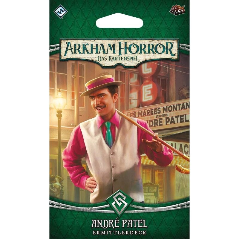 Arkham Horror LCG: Andre Patel (Ermittlerdeck) - DE