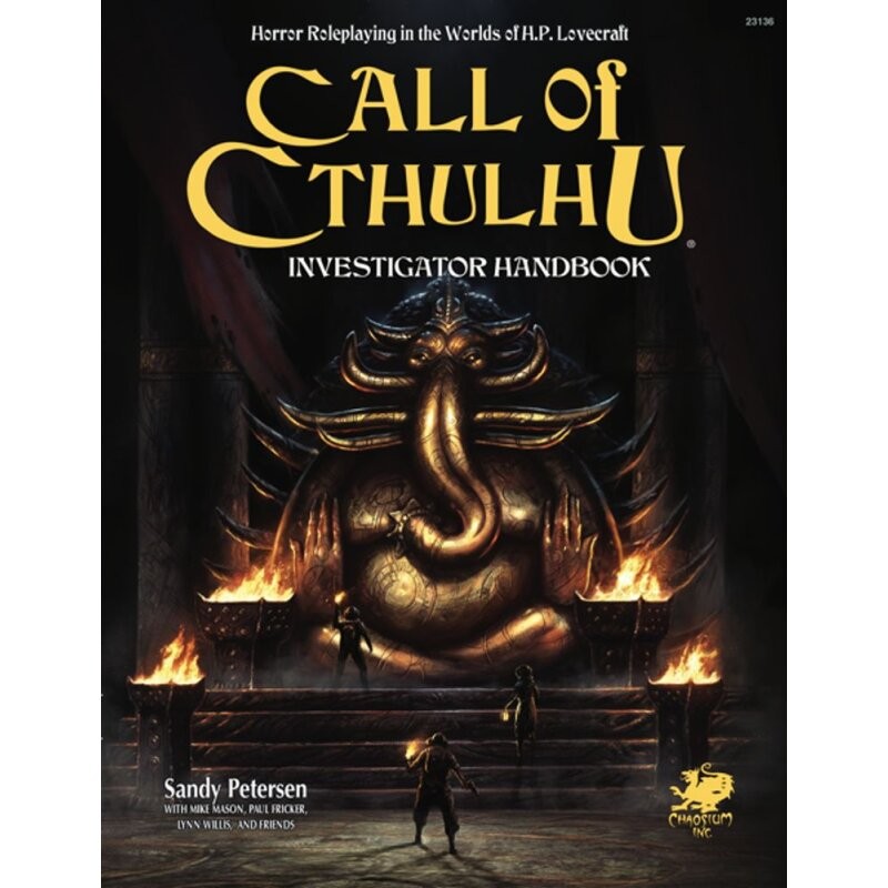 Call of Cthulhu Investigator Handbook (7th ed.) Hardcover - EN