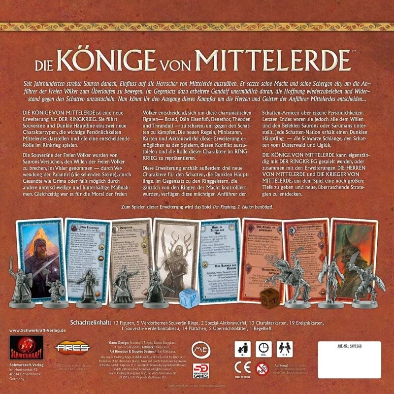 Der Ringkrieg: Die Könige von Mittelerde - DE
